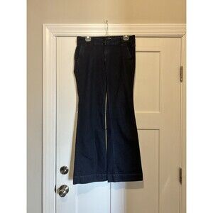 Ann Taylor Loft Modern Trouser Dark Denim Jeans Size 6 Low Rise Y2K Stretch City